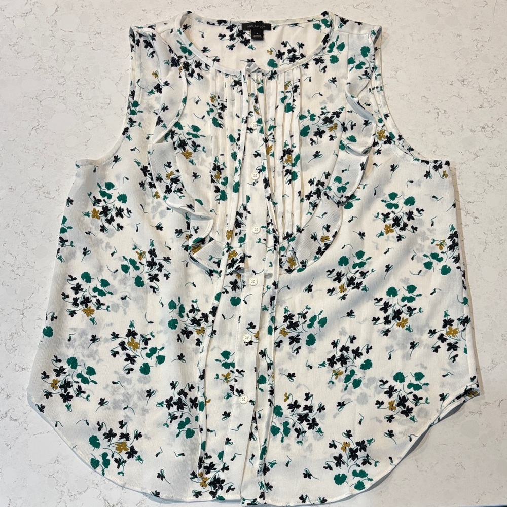 Ann Taylor Floral Camisole